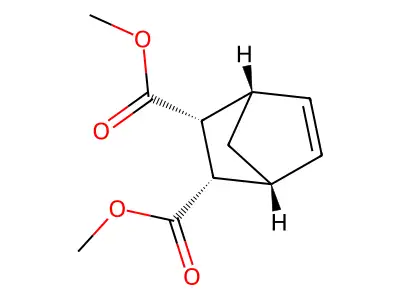 Dimethyl bicyclo(2.2.1)hept-5-ene-2,3-dicarboxylate structure