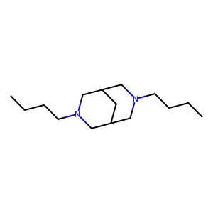 3,7-Dibutyl-3,7-diazabicyclo[3.3.1]nonane structure