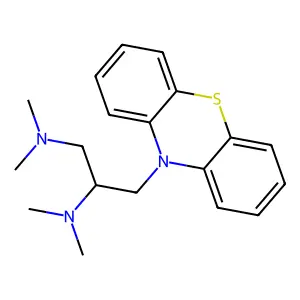 N1,N1,N2,N2-Tetramethyl-3-(10H-phenothiazin-10-yl)-1,2-propanediamine structure