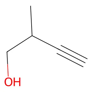 2-Methylbut-3-yn-1-ol structure