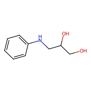 3-(N-Phenylamino)-1,2-propanediol structure