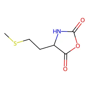 4-[2-(Methylthio)ethyl]oxazolidine-2,5-dione structure