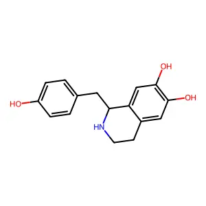 Higenamine structure