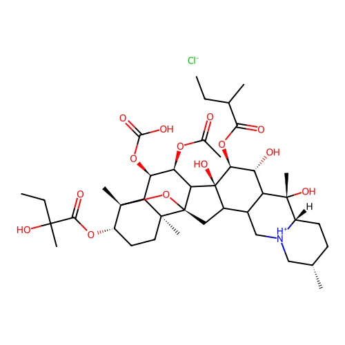 Protoveratrine hydrochloride structure