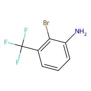 2-Bromo-3-(trifluoromethyl)aniline structure