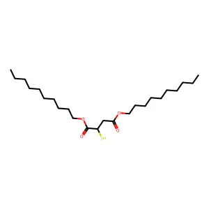 Didecyl mercaptosuccinate structure