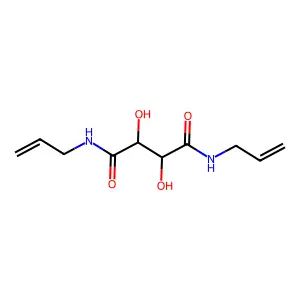 N,N'-Diallyltartardiamide structure