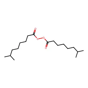 Bis(1-oxoisononyl) peroxide structure