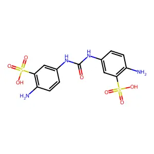 3,3'-(Carbonyldiimino)bis(6-aminobenzenesulphonic) acid structure