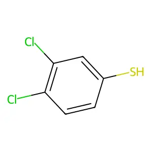 3,4-Dichlorobenzenethiol structure
