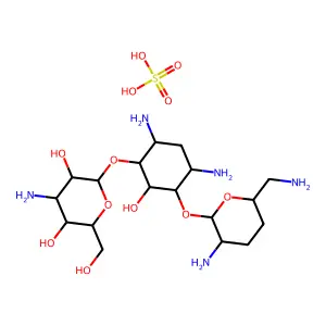 Dibekacin sulfate structure