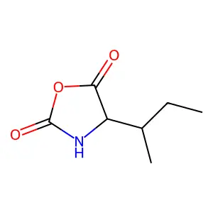 4-(1-Methylpropyl)oxazolidine-2,5-dione structure