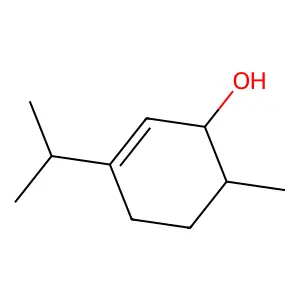 6-Methyl-3-(1-methylethyl)-2-cyclohexen-1-ol structure