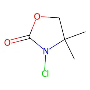 3-Chloro-4,4-dimethyl-2-oxazolidinone structure