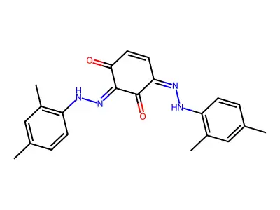 1,3-Benzenediol, 2,4-bis[(dimethylphenyl)azo]- structure