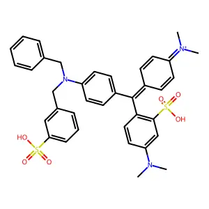 C.I. Acid Blue 75 structure