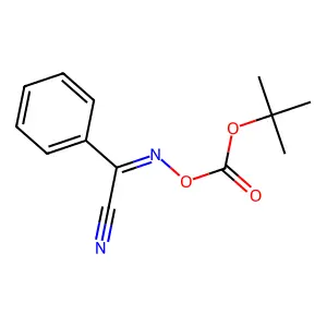 2-(Boc-oxyimino)-2-phenylacetonitrile structure