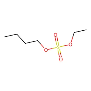 Butyl ethyl sulfate structure