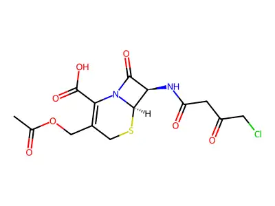 C14H15ClN2O7S structure