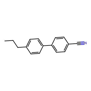 (1,1'-Biphenyl)-4-carbonitrile, 4'-propyl- structure