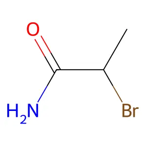 2-Bromopropanamide structure