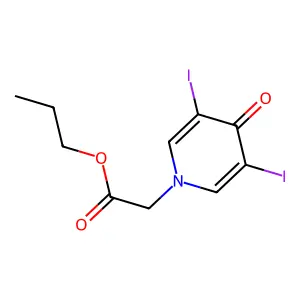Propyliodone structure