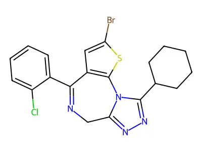 Ciclotizolam structure
