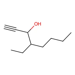 4-Ethyl-3-hydroxy-1-octyne structure