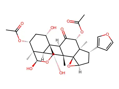 Toosendanin structure