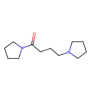 1-(1-Oxo-4-(1-pyrrolidinyl)butyl)pyrrolidine structure