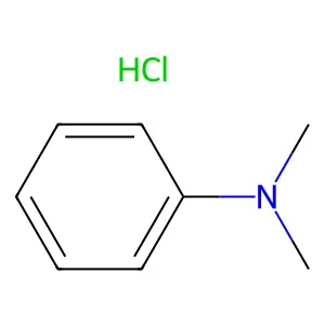 Benzenamine, N,N-dimethyl-, hydrochloride (1:1) structure