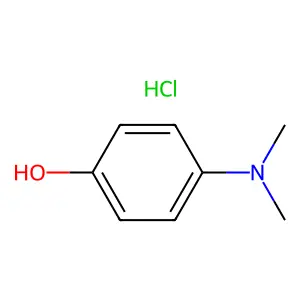 Phenol, 4-(dimethylamino)-, hydrochloride (1:1) structure