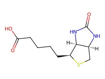 5-(2-oxo-hexahydro-1H-thieno(3,4-d)imidazolidin-4-yl)pentanoic acid