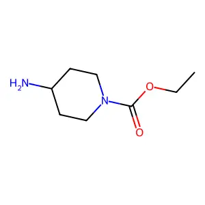 Ethyl 4-amino-1-piperidinecarboxylate structure
