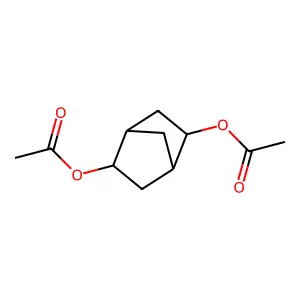 Bicyclo[2.2.1]heptane-2,5-diol, 2,5-diacetate structure