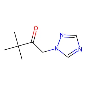 3,3-Dimethyl-1-(1H-1,2,4-triazol-1-yl)-2-butanone structure