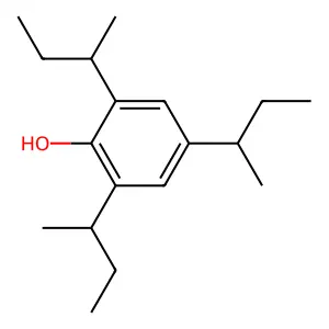 Phenol, 2,4,6-tris(1-methylpropyl)- structure