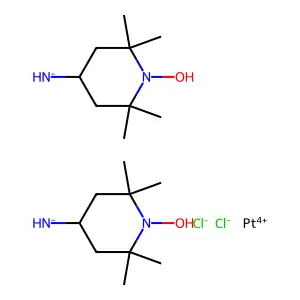 Chemical Compound (C18H38Cl2N4O2Pt) structure