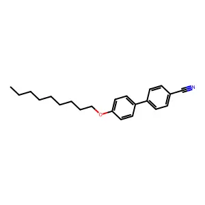 (1,1'-Biphenyl)-4-carbonitrile, 4'-(nonyloxy)- structure