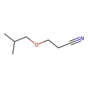 3-(2-Methylpropoxy)propanenitrile structure