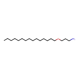 1-Propanamine, 3-(pentadecyloxy)- structure