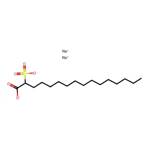 Disodium 2-sulfopalmitate structure