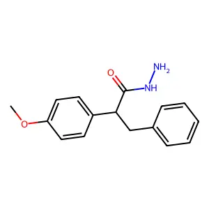 2-(4-Methoxyphenyl)-3-phenylpropanehydrazonic acid structure
