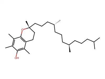 Vitamin E structure
