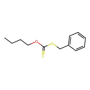 O-n-Butyl-S-benzyl-xanthate structure