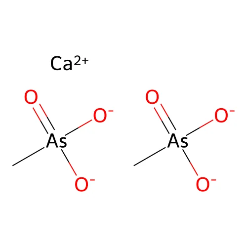 Calcium bis(methyl-dioxido-oxo-lambda5-arsane) structure