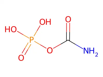 Carbamoyl Phosphate structure