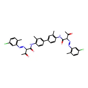 Pigment Yellow 77 structure