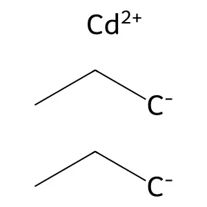 Cadmium, dipropyl- structure