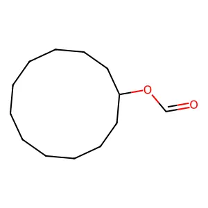 Cyclododecanol, 1-formate structure